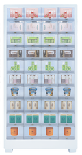 40-door ambient temperature grid cabinet