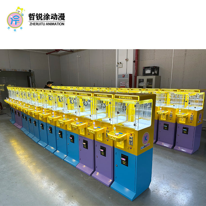 Popular Mini Home Claw Crane CoinOperated Arcade Gift Game Console Entertainment Center Equipment Home Doll Machine