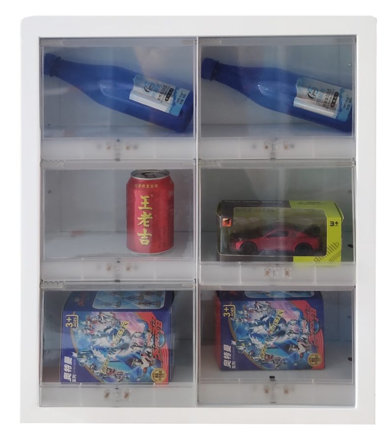 6-door ambient temperature locker