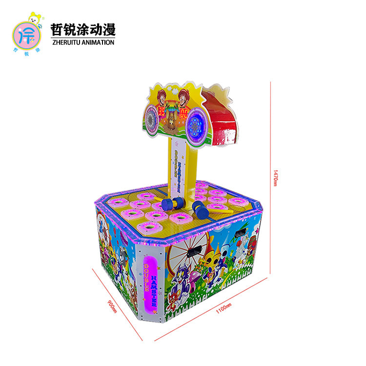 Parent child double person deluxe pinball machine for children coin operated large scale arcade entertainment game console