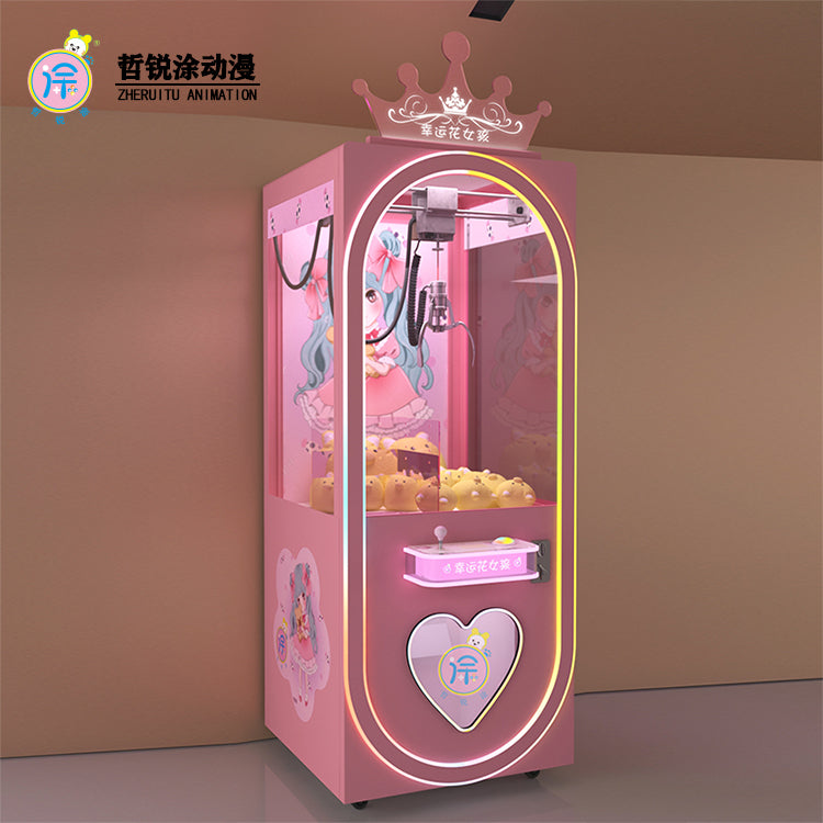 Custom Mini Claw Machine Coin Operated Game Arcade Prize Doll Gift Candy Small Toy Crane Vending Machine
