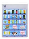 24-door ambient temperature locker