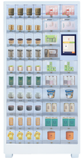 58-door ambient temperature locker with screen