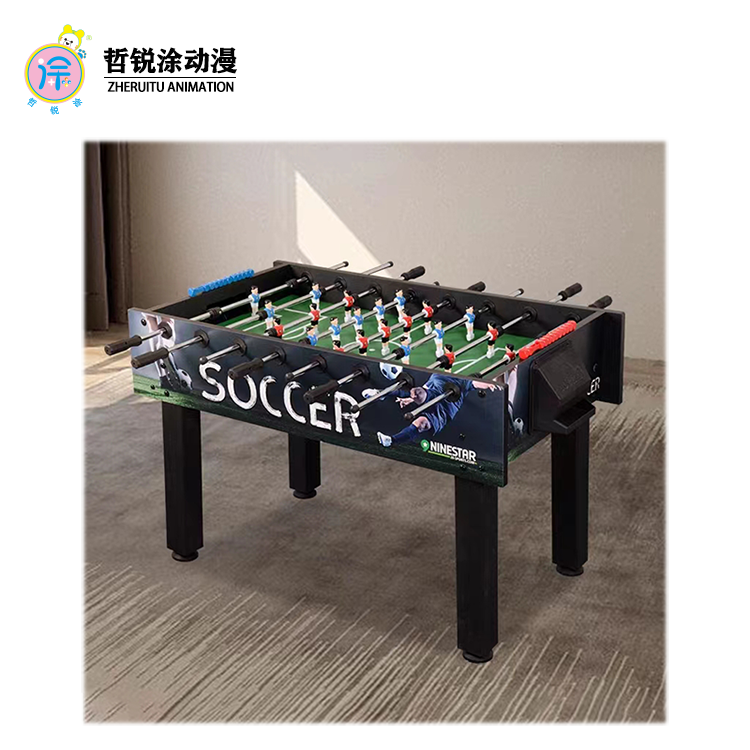 Indoor MDF Table Football Kidsrens Paradise Interactive Game Equipment for Family Entertainment in Mall Playgrounds  Hotels