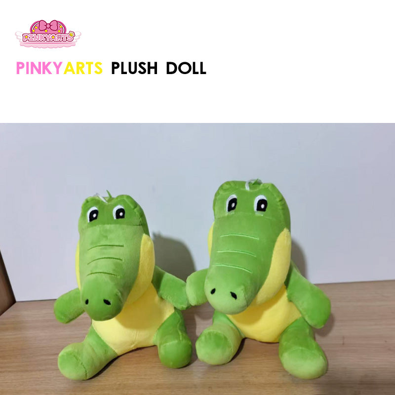 8-inch Plush Dolls | MOQ 20 pcs |Children's doll bear rabbit gift plush toy dinosaur grab-and-play electronic game center