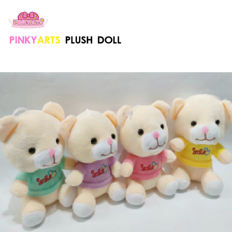 7-inch Plush Dolls | MOQ 20 pcs |Furry stuffed bear doll plush toy grab machine gift claw machine cloth doll frog doll children's doll