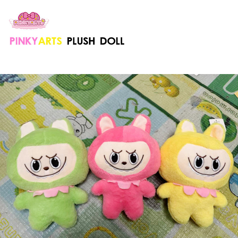 7-inch Plush Dolls | MOQ 20 pcs |Furry stuffed bear doll plush toy grab machine gift claw machine cloth doll frog doll children's doll