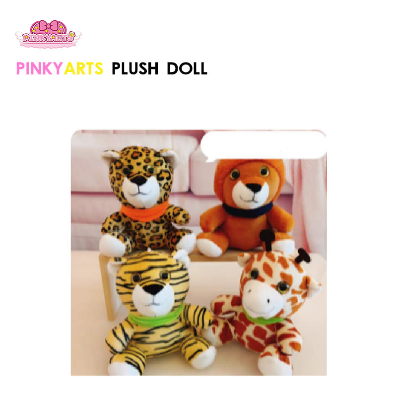 7-inch Plush Dolls | MOQ 20 pcs |Furry stuffed bear doll plush toy grab machine gift claw machine cloth doll frog doll children's doll
