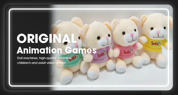 7-inch Plush Dolls | MOQ 20 pcs |Furry stuffed bear doll plush toy grab machine gift claw machine cloth doll frog doll children's doll
