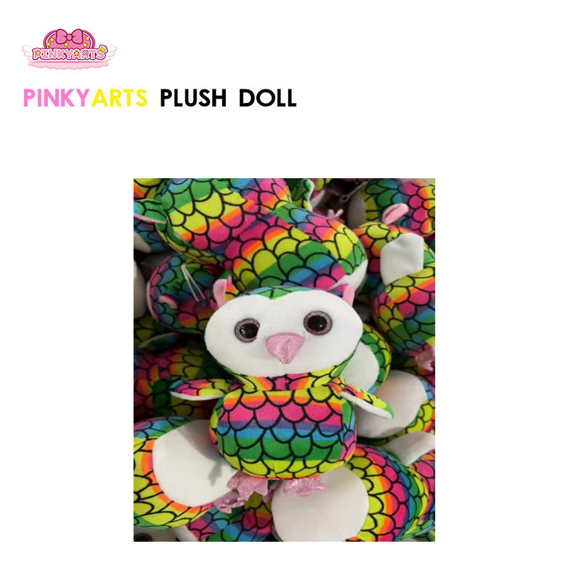 7-inch Plush Dolls | MOQ 20 pcs |Gift plush toy grab and play machine doll video arcade bear plush doll birthday present