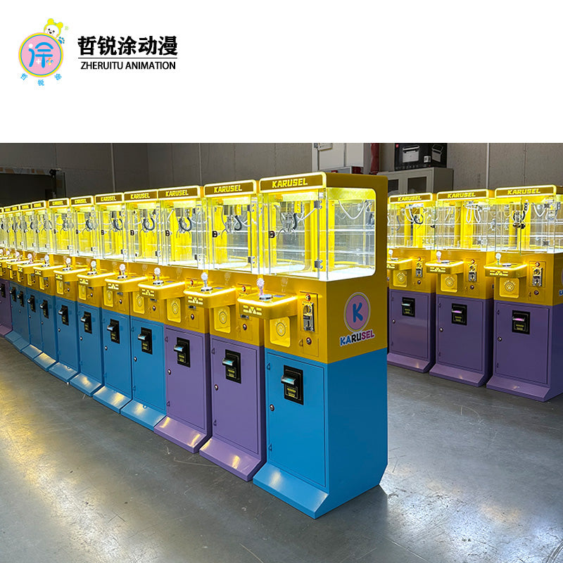 Popular Mini Home Claw Crane CoinOperated Arcade Gift Game Console Entertainment Center Equipment Home Doll Machine