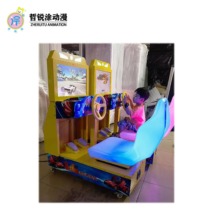 High Definition Speed Drift Racing Simulator Children's Video Game Console Wholesale Coin Operated Touring Racing Game