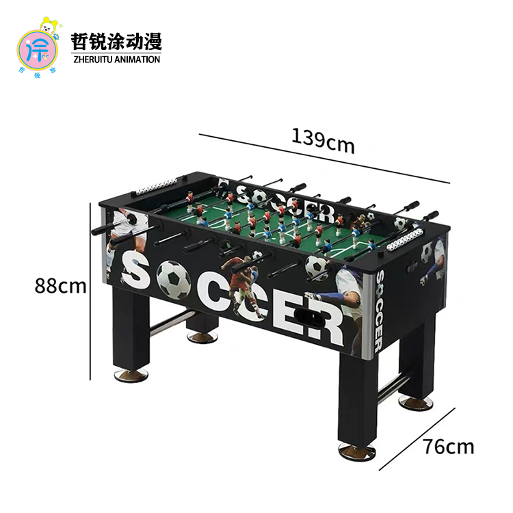Indoor MDF Table Football Kidsrens Paradise Interactive Game Equipment for Family Entertainment in Mall Playgrounds  Hotels