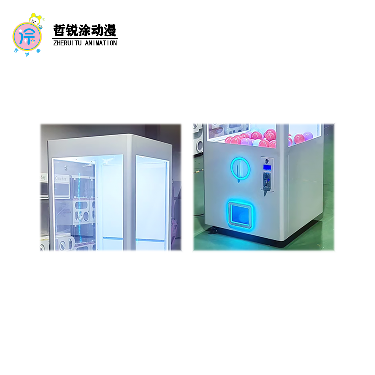 Large Commercial Coin-Operated Twist Egg Machine Hand Gift Blind Box for Children Small Gift Machine