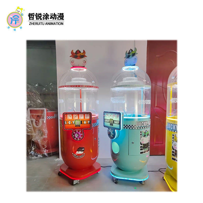 Shopping mall entertainment center fortune-telling machine vending machine capsule blind box toy coin operated gift machine