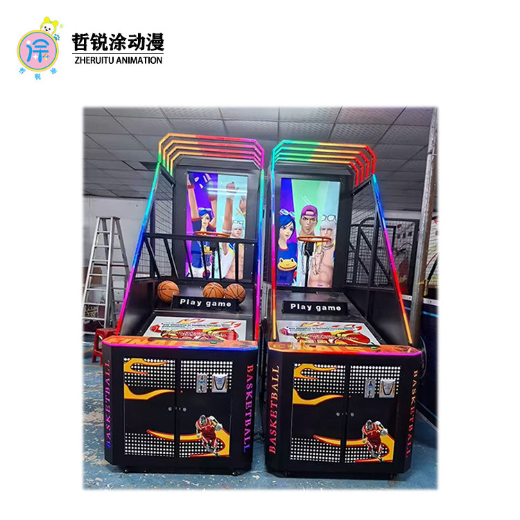 Luxurious new video basketball game hall for adults and children basketball game machines for arcade gaming