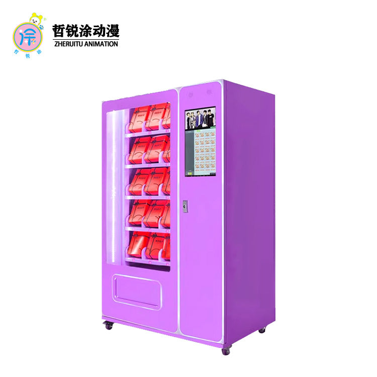 20 channels with 21.5 touch screen figurine blind box machine trendy toy vending machine intelligent unmanned vending machine