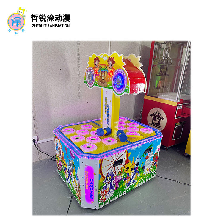 Parent child double person deluxe pinball machine for children coin operated large scale arcade entertainment game console