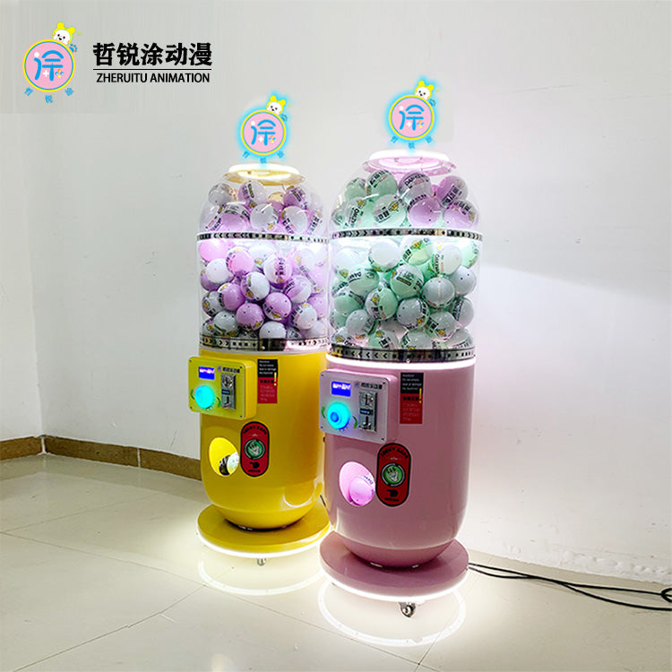 Capsules Toy Vending Machine Twister Egg Gumball Capsule Vending Machine Coin Operated Game Machine
