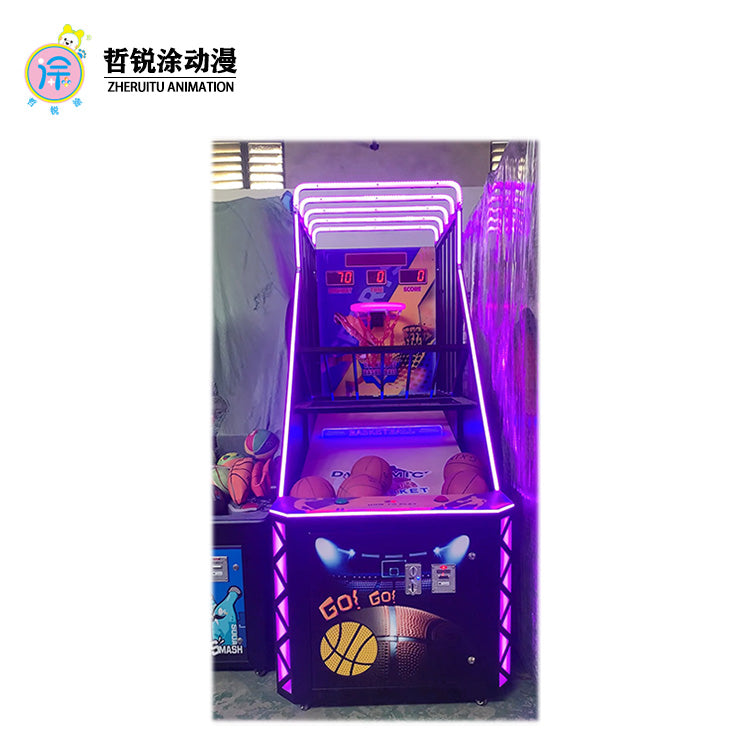 Luxury basketball machine indoor video arcade for adults and children, large-scale game hall coin-operated commercial game machine