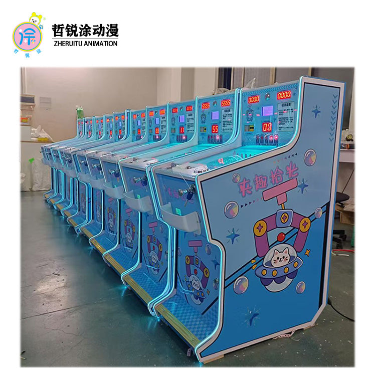 Pinball machine table-type coin-operated pull-out children's toy supermarket commercial game machine