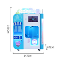 Cotton Candy Machine CT580 Fully Automatic Dual Chamber Isolated Candy Dispensing Vending Machine