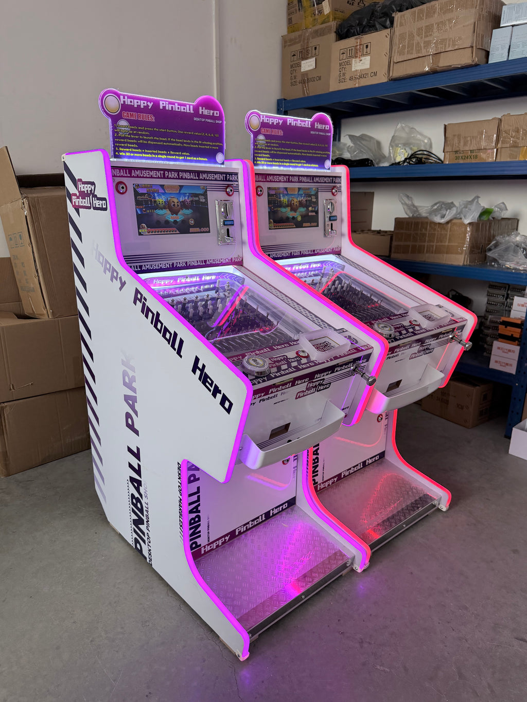 大理石機動畫 LCD 影片版兒童遊戲機
