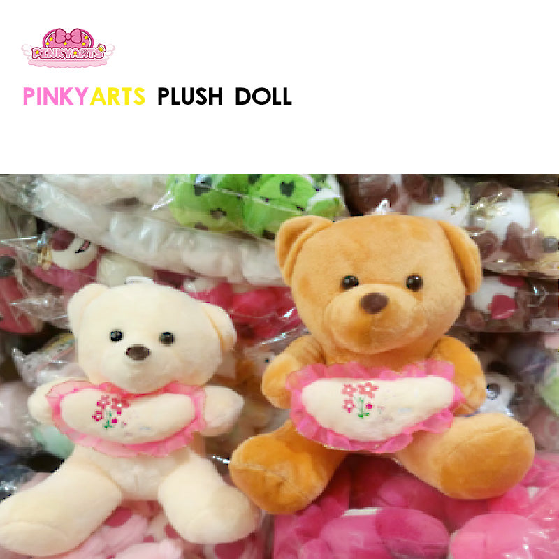 7-inch Plush Dolls | MOQ 20 pcs |Gift plush toy grab and play machine doll video arcade bear plush doll birthday present