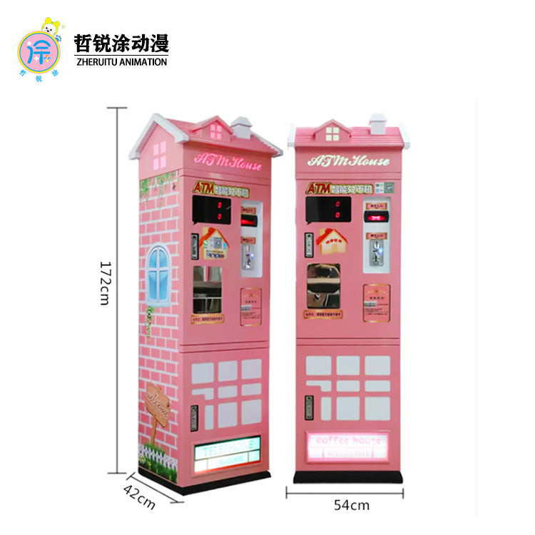 Coin exchange machine intelligent automatic coin vending machine game machine plush toy machine coins