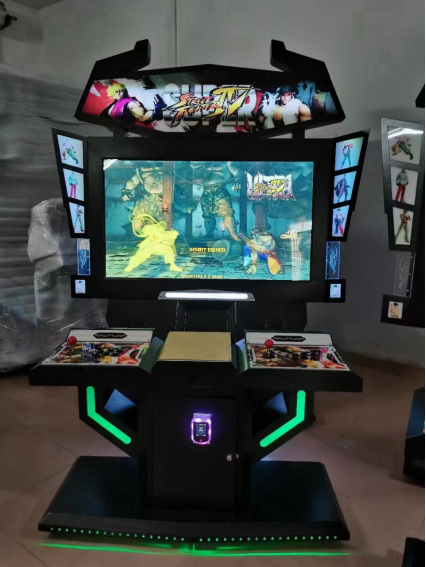 ZHERUITU ANIMATION Deluxe New Moonlight Treasure Box Four-Player Online Fighting Machine English Arcade Game High-end Import