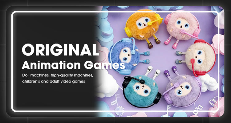 PINKYARTS Intelligent AI Dialogue Toy  A Parent-Child Companion Small Object Furball with Educational Interactive Function