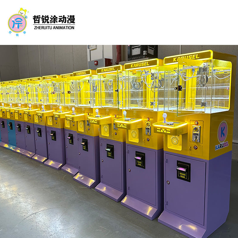 Popular Mini Home Claw Crane CoinOperated Arcade Gift Game Console Entertainment Center Equipment Home Doll Machine