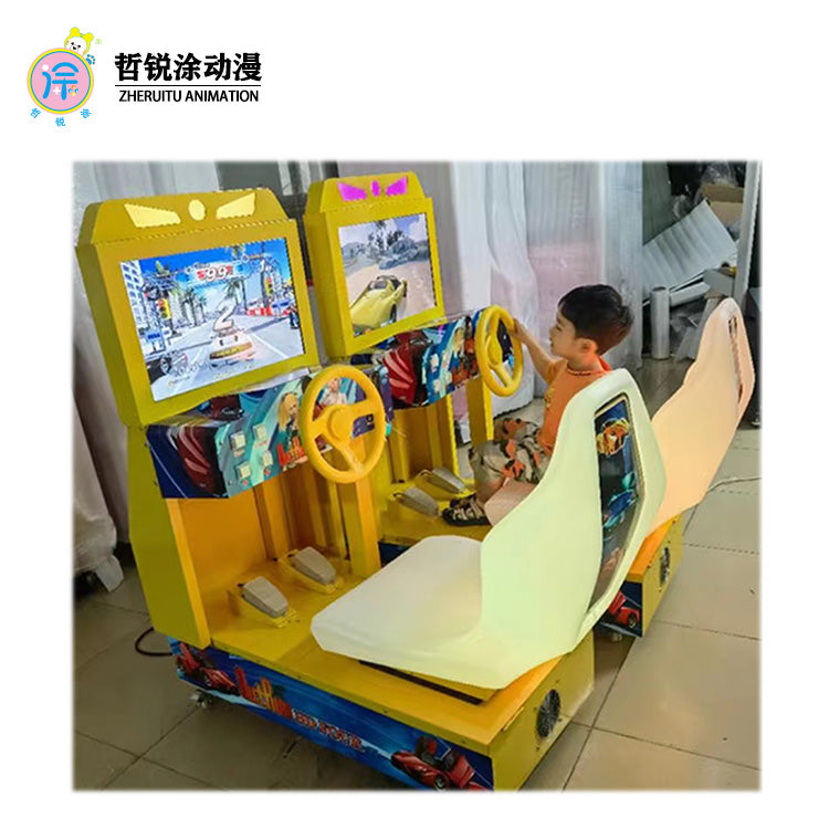 High Definition Speed Drift Racing Simulator Children's Video Game Console Wholesale Coin Operated Touring Racing Game