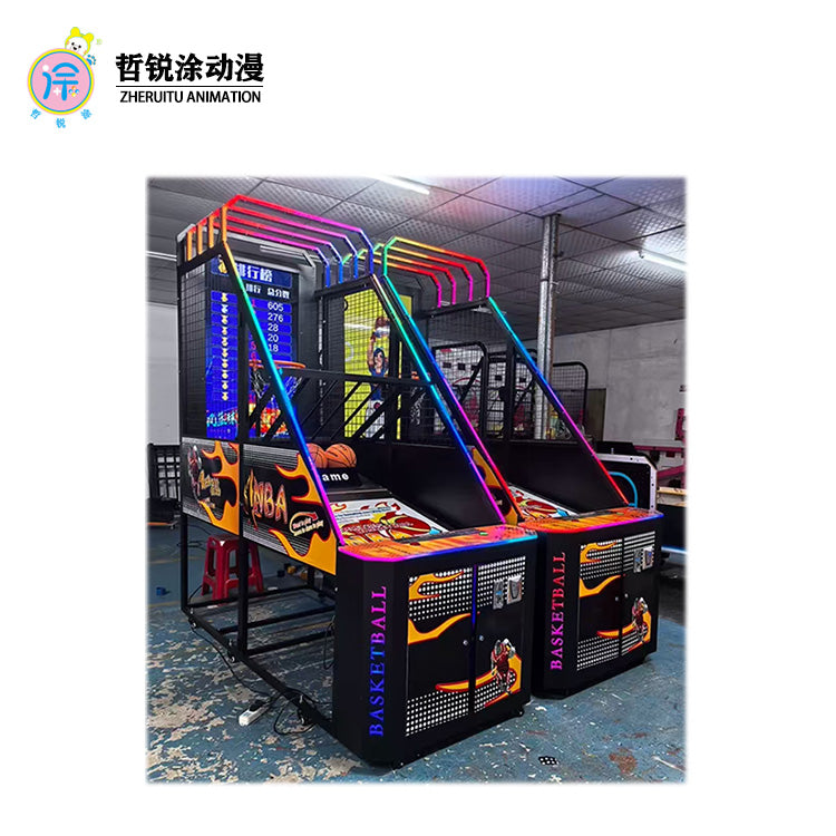 Luxurious new video basketball game hall for adults and children basketball game machines for arcade gaming