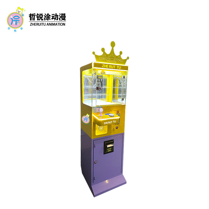 Popular Mini Home Claw Crane CoinOperated Arcade Gift Game Console Entertainment Center Equipment Home Doll Machine