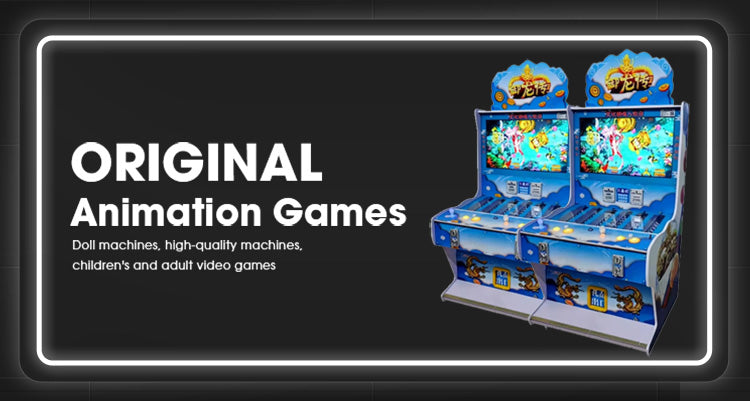 Arcade game machine for fishing in amusement parkgift machine at supermarket entrance coin operated commercial amusement machine