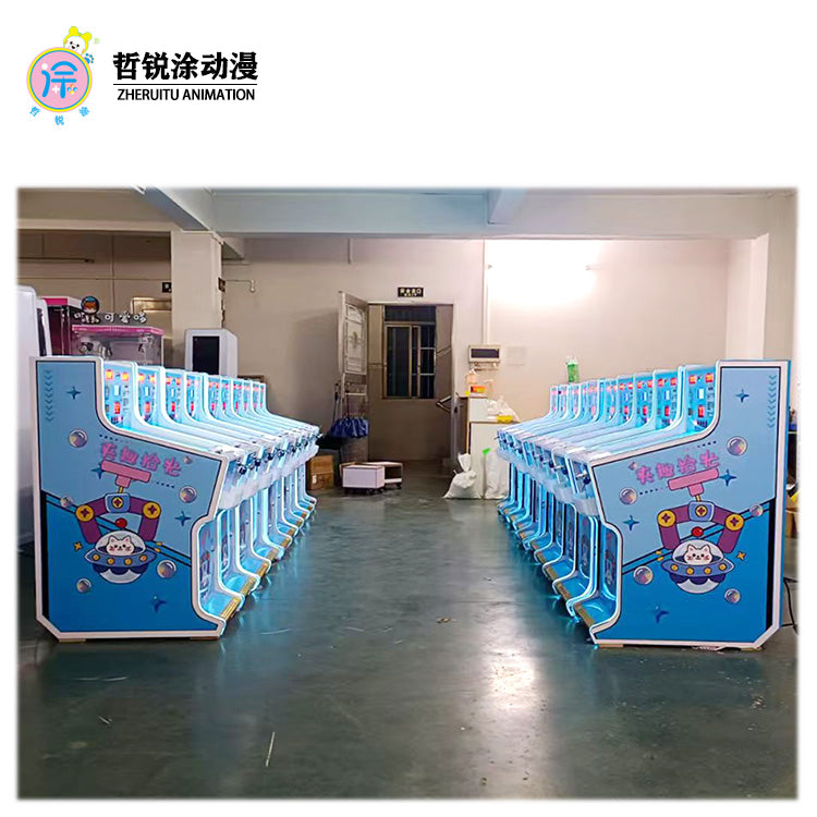 Pinball machine table-type coin-operated pull-out children's toy supermarket commercial game machine