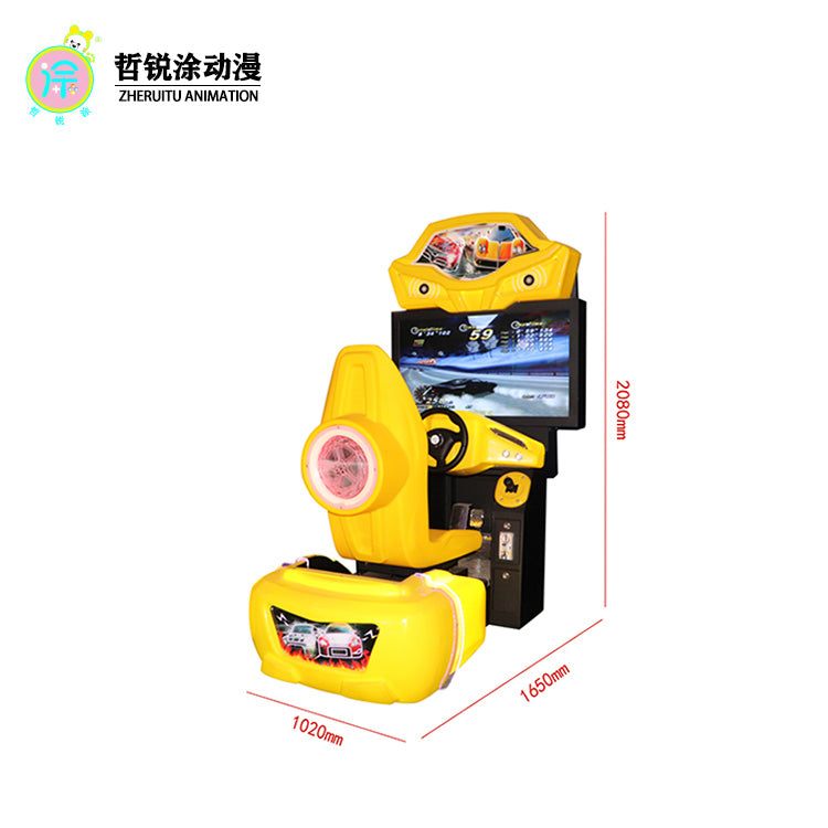 Luxurious racing game arcade entertainment equipment for commercial use large-scale adult simulation machine