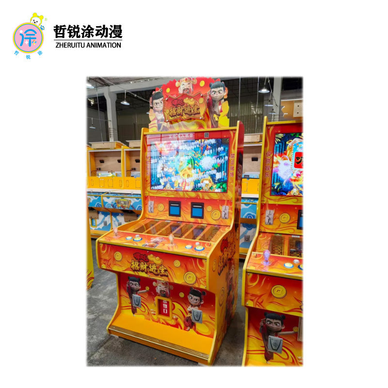 32 inch double joystick coin operated arcade fishing entertainment gift machine automatic vending machine