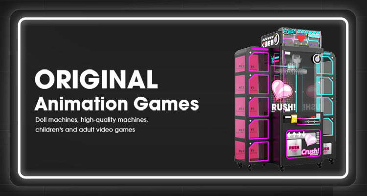 Zhe Rui Tu Animation s Large Commercial Claw Machine Heart-Stirring Moments Coin-Operated Game for Amusement Park