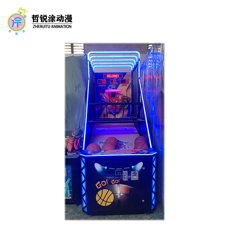 Luxury basketball machine indoor video arcade for adults and children, large-scale game hall coin-operated commercial game machine