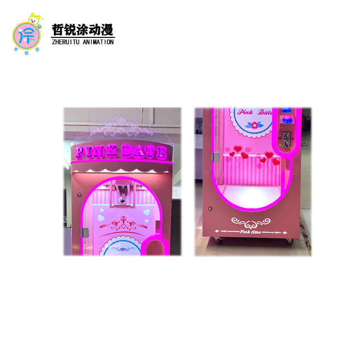 Hot Sale Amusement Park Coin Operated Arcade Crane Gift Doll Plush Toy Game Mini Plastic Claw Single Scissors Machine