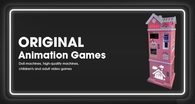 Automatic currency exchange arcade machine  Large scale game machine  Coin insertion  Paper currency exchange Token automatic vending machine