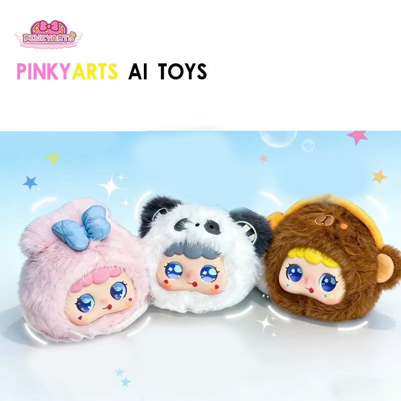 PINKYARTS selects high-quality children's AI educational toys and companion dolls from its source factory