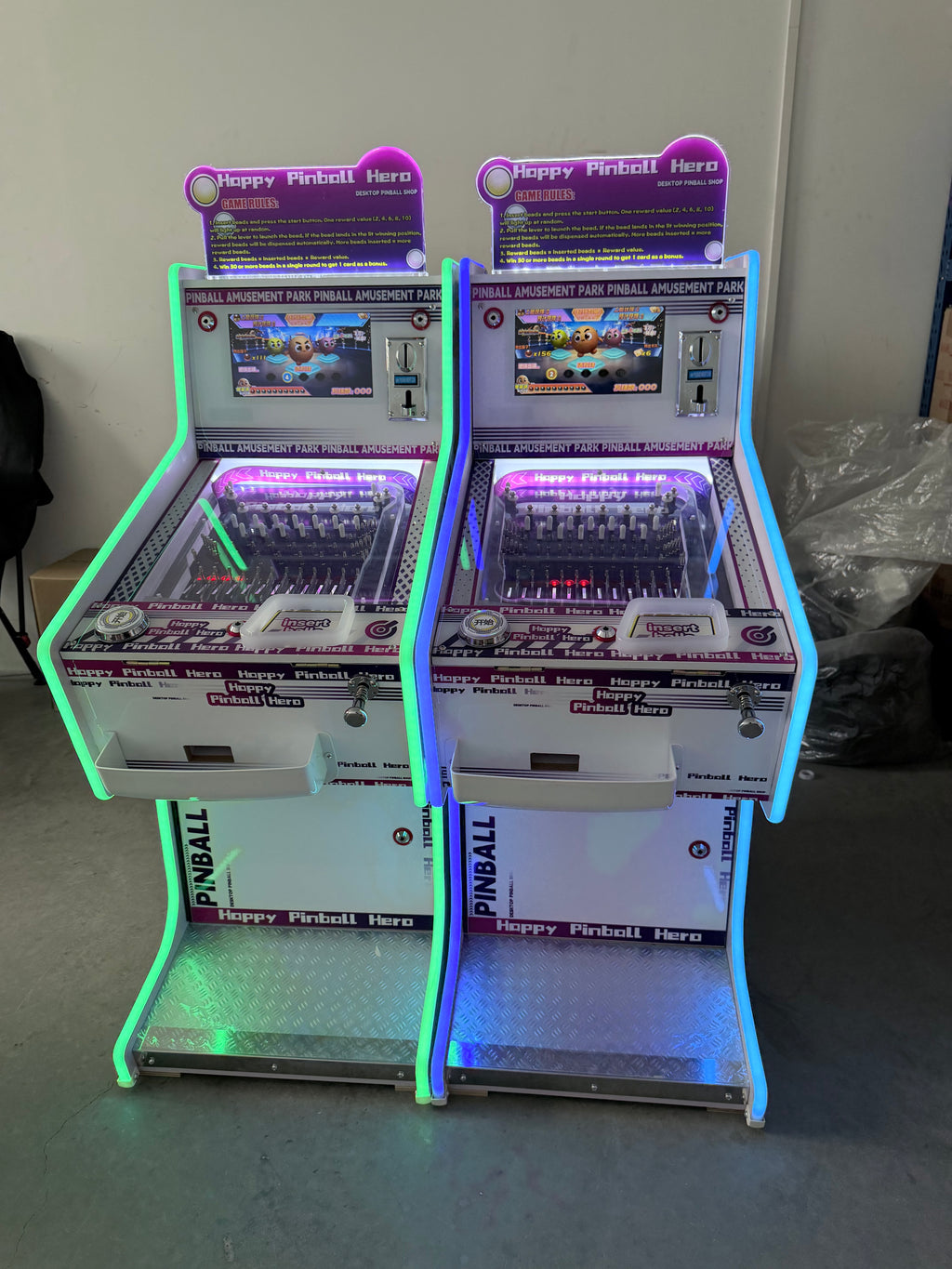 大理石機動畫 LCD 影片版兒童遊戲機