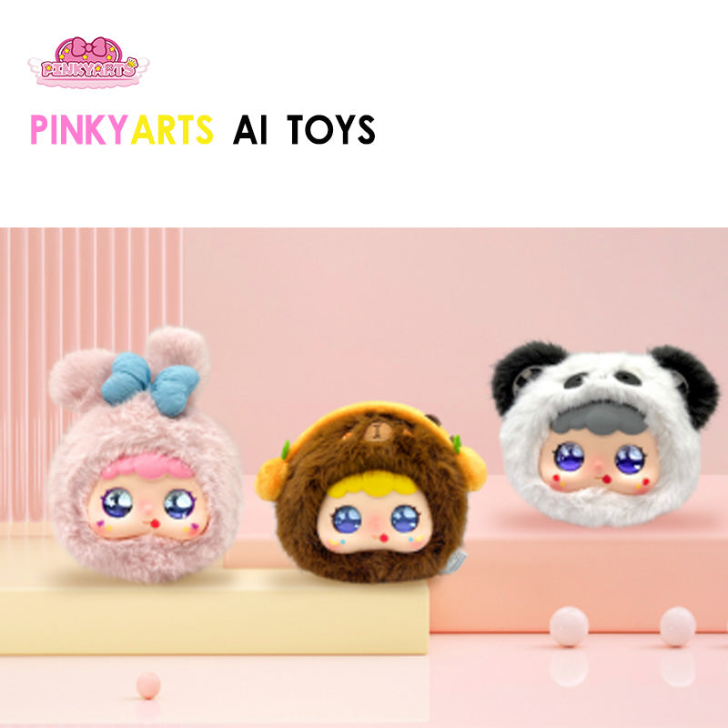 PINKYARTS selects high-quality children's AI educational toys and companion dolls from its source factory