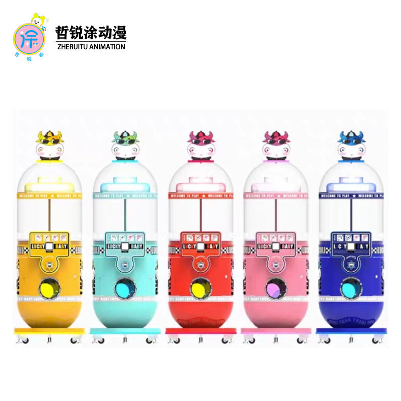 Shopping mall entertainment center fortune-telling machine vending machine capsule blind box toy coin operated gift machine
