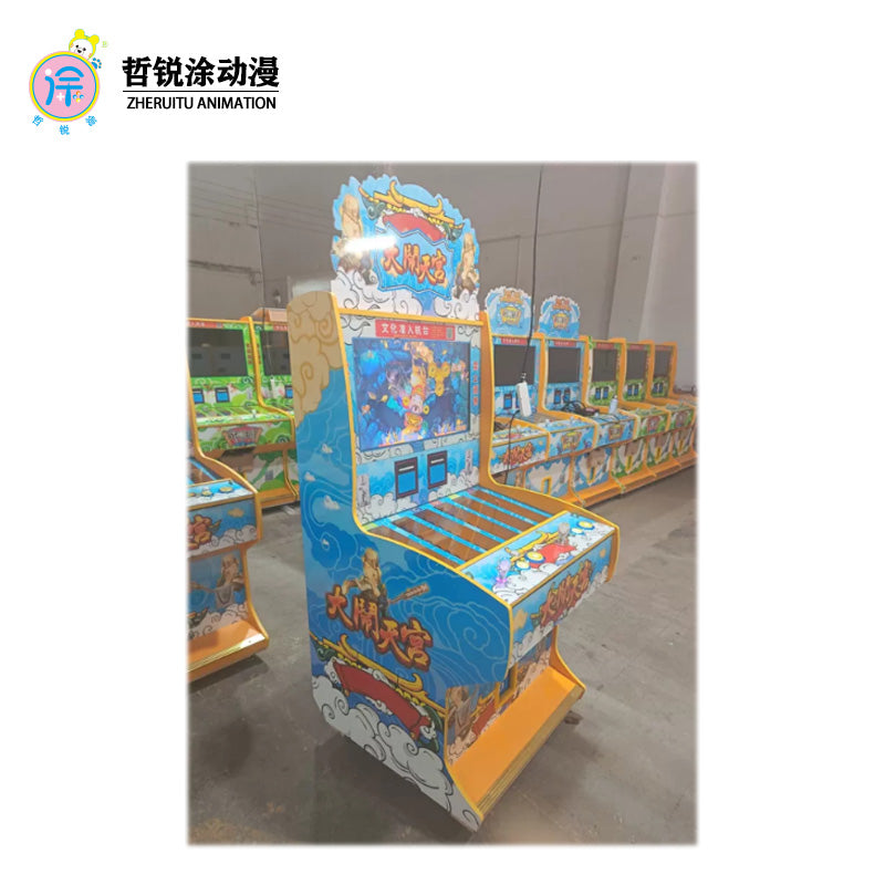 32 inch double person entertainment gift machine shooting game fishing automatic vending machine coin operated commercial use
