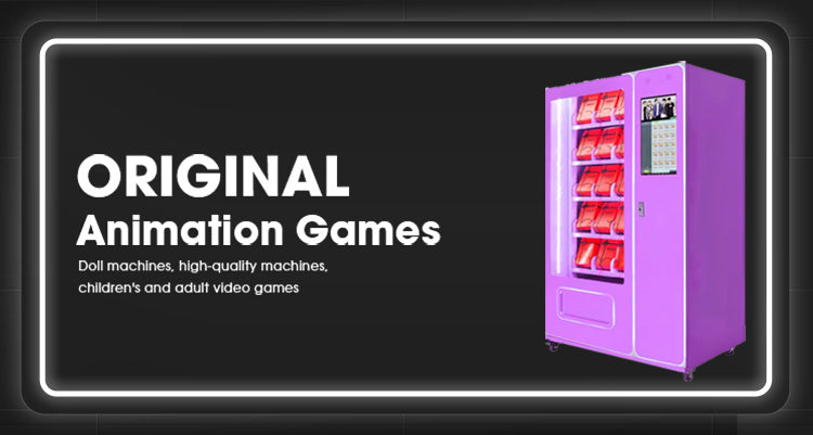 20 channels with 21.5 touch screen figurine blind box machine trendy toy vending machine intelligent unmanned vending machine
