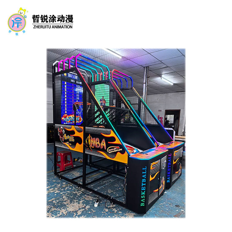 Luxurious new video basketball game hall for adults and children basketball game machines for arcade gaming